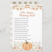 ママを知素朴るオレンジカボチャの最高のフローラ (正面/裏面)