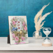 ママを表示す気にる：イーゼル付き卓上プラーク – Mo フォトプラーク (側面)