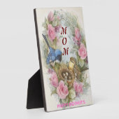 ママを表示す気にる：イーゼル付き卓上プラーク – Mo フォトプラーク (側面)