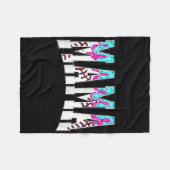 ママを販売コケット弓ゲーム日ママを販売マザー7 フリースブランケット (正面(横))