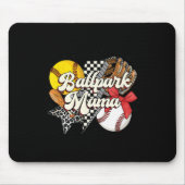 ママを駐車する。ソフトマザー・デイ・ママを売る マウスパッド (正面)