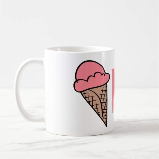 ママアイスクリーム コーヒーマグカップ (左)