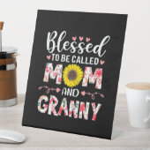 ママアンドグラニーフローラ誕生日 台座サイン (インサイチュ)