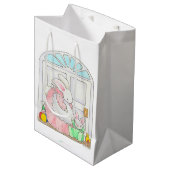 ママアンドベビーバニー抱き枕 ミディアムペーパーバッグ (正面アングル)