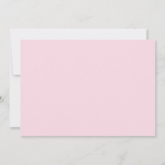 ママアンドベビーヒッポベビーシャワー招待状 招待状 (裏面)