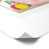 ママアンドベビープリント ポスター (角)