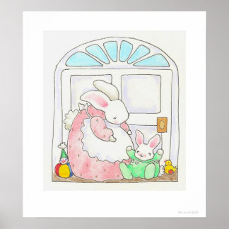 ママアンドベビープリント ポスター