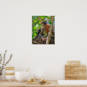 ママアンドベビーロビンズ ポスター (キッチン)