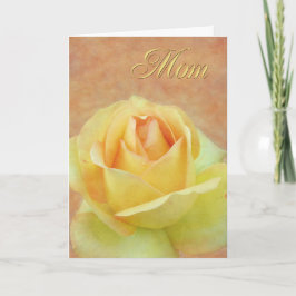 ママイエローローズ カード