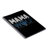 ママウルフ先住民アメリカンアートマザー ノートブック (右側)