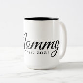 ママエスト2021マグ ツートーンマグカップ (正面右)