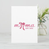 ママエスト2025ホットピンクボウコケットマザーデイ 招待状 (スタンド正面)