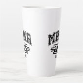 ママエスト2025 カフェラテマグ (正面)