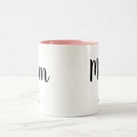 ママエスト。マグ ツートーンマグカップ (中央)