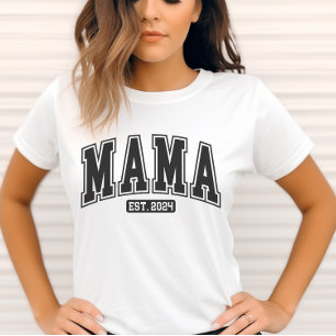 ママエスト。2024 Tシャツ – 新しいママの贈り物 – 妊娠