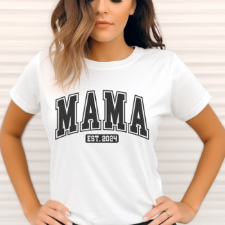 ママエスト。2024 Tシャツ – 新しいママの贈り物 – 妊娠