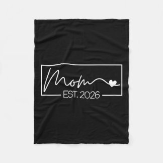 ママエスト。2026期待ベビー2026母2026新しい母 フリースブランケット