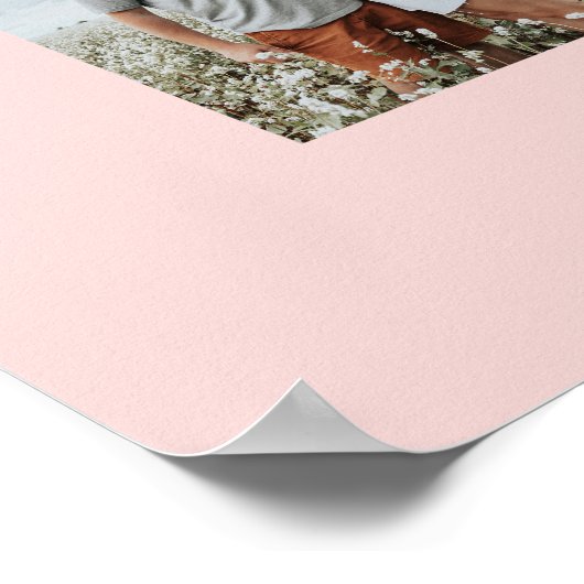 ママエレガントピモダンクミニマル写真コラージュ ポスター (角)