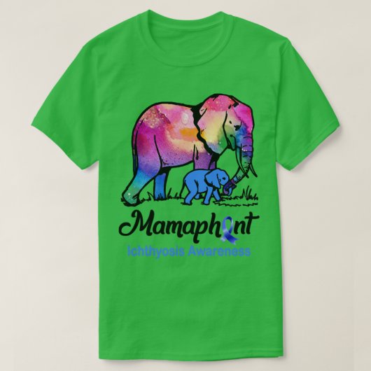 ママエレファントマママファントイチオシス認識度 Tシャツ (デザイン正面)