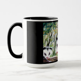 ママオポッサムとベビーマグ マグカップ