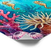 ママカイセッカと稚魚の保育園 ポスター (角)