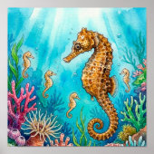 ママカイセッカと稚魚の保育園 ポスター (正面)