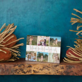 ママカスタムキッズ名フォトコラージュ フォトプラーク (側面)