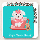 ママガールマルチーズコースター コースター (正面)