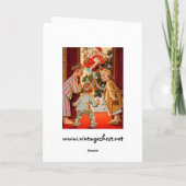 ママキスサンタクロース シーズンカード (裏面)