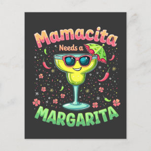 ママキタニーズMargarita Cinco De Mayoパーティー チラシ