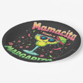 ママキタニーズMargarita Cinco De Mayoパーティー ペーパープレート (アングル)