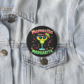 ママキタニーズMargarita Cinco De Mayoパーティー 缶バッジ (インサイチュ)
