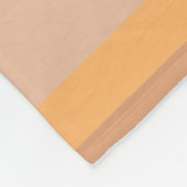 ママキツネとベビー水彩イラストレーション フリースブランケット (角)