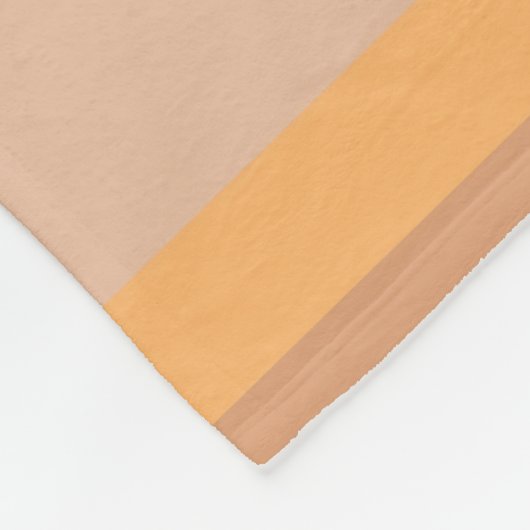 ママキツネとベビー水彩イラストレーション フリースブランケット (角)