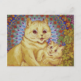 ママキャット&キッテン(ルイワーイン) ポストカード