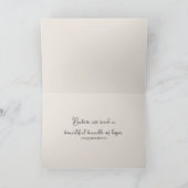 ママキリンとベビー カード (内部)