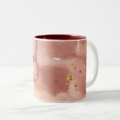 ママクマ花母の日 ツートーンマグカップ (正面右)