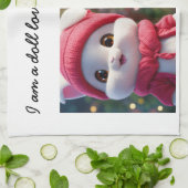 ママクラグジュアリーカワイドールキッチンテンプレートタオル キッチンタオル (折り畳み)