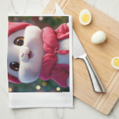 ママクラグジュアリーカワイドールキッチンテンプレートタオル キッチンタオル (四つ折り)