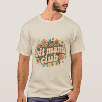 ママクラブ レトロフラワー 母の日 Tシャツ