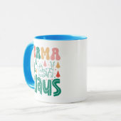 ママクロースクリスマスデザイン-60097 マグカップ (正面左)