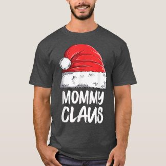 ママクロースクリスマスマムサンタクリスマスマッチングファミン Tシャツ