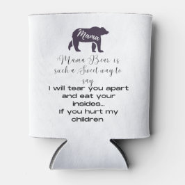 ママクールは。Mama Bearの意味をCan Coに示す 缶クーラー