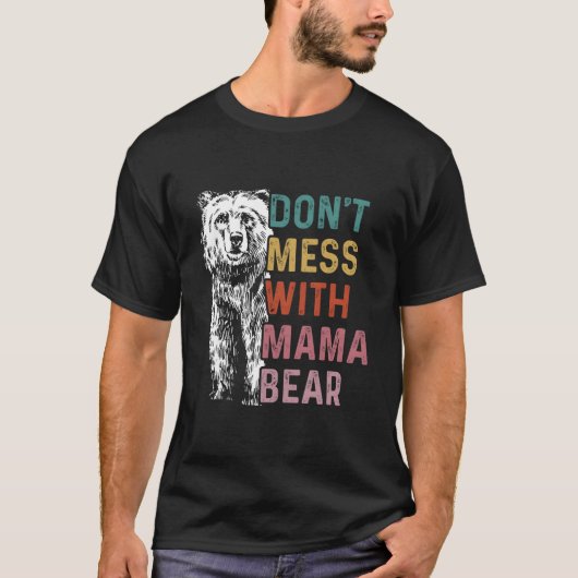 ママグマおかあさんにナシ!母の日ギフト Tシャツ (正面)