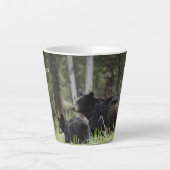 ママグマと子グマのクマ コーヒーマグ カップ 名入れギフト (正面)