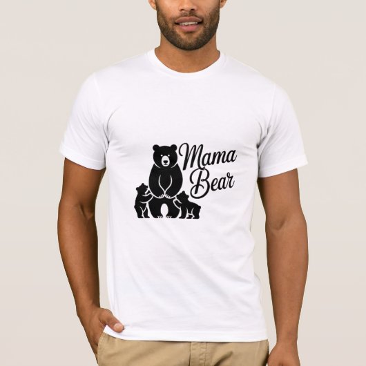 ママグリズリーラブ Tシャツ (正面)