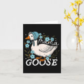 ママグースモーマママおもしろいママ間抜けデー カード (黄色い花)