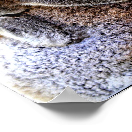 ママコアラとベビージョーイの木 ポスター (角)