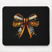 ママコケッ不気味トボンプキンキュートハロウィーンを見る マウスパッド (正面)