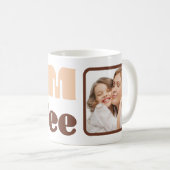 ママコーヒーエネルギー コーヒーマグカップ (正面右)